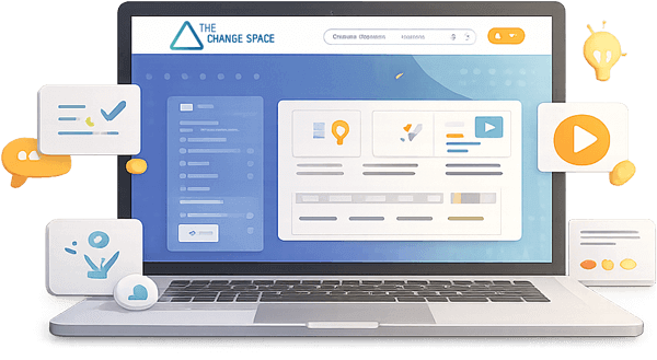 Laptop members area screenshot