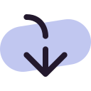 Down arrow icon
