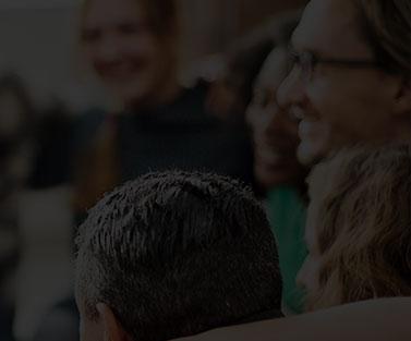 Team huddled together